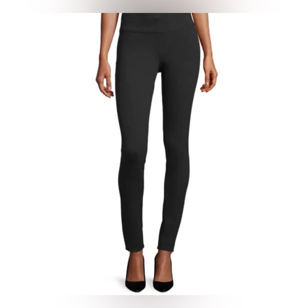 Veronica Beard Black Harlequin High Waisted Back Zip Stretch Trouser Pants 6 - Picture 2 of 8